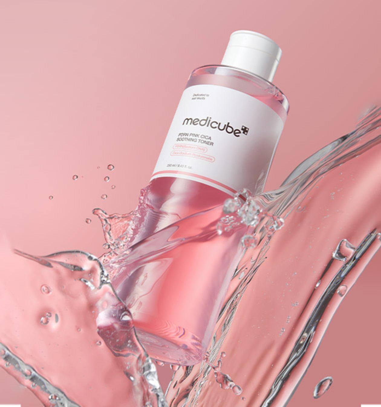 Medicube – PDRN Pink Cica Soothing Toner 250 ml