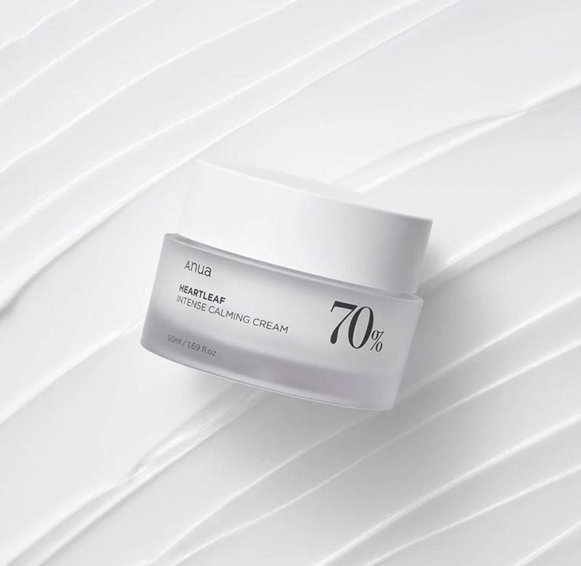 Crème hydratante coréenne Anua – Heartleaf 70%
