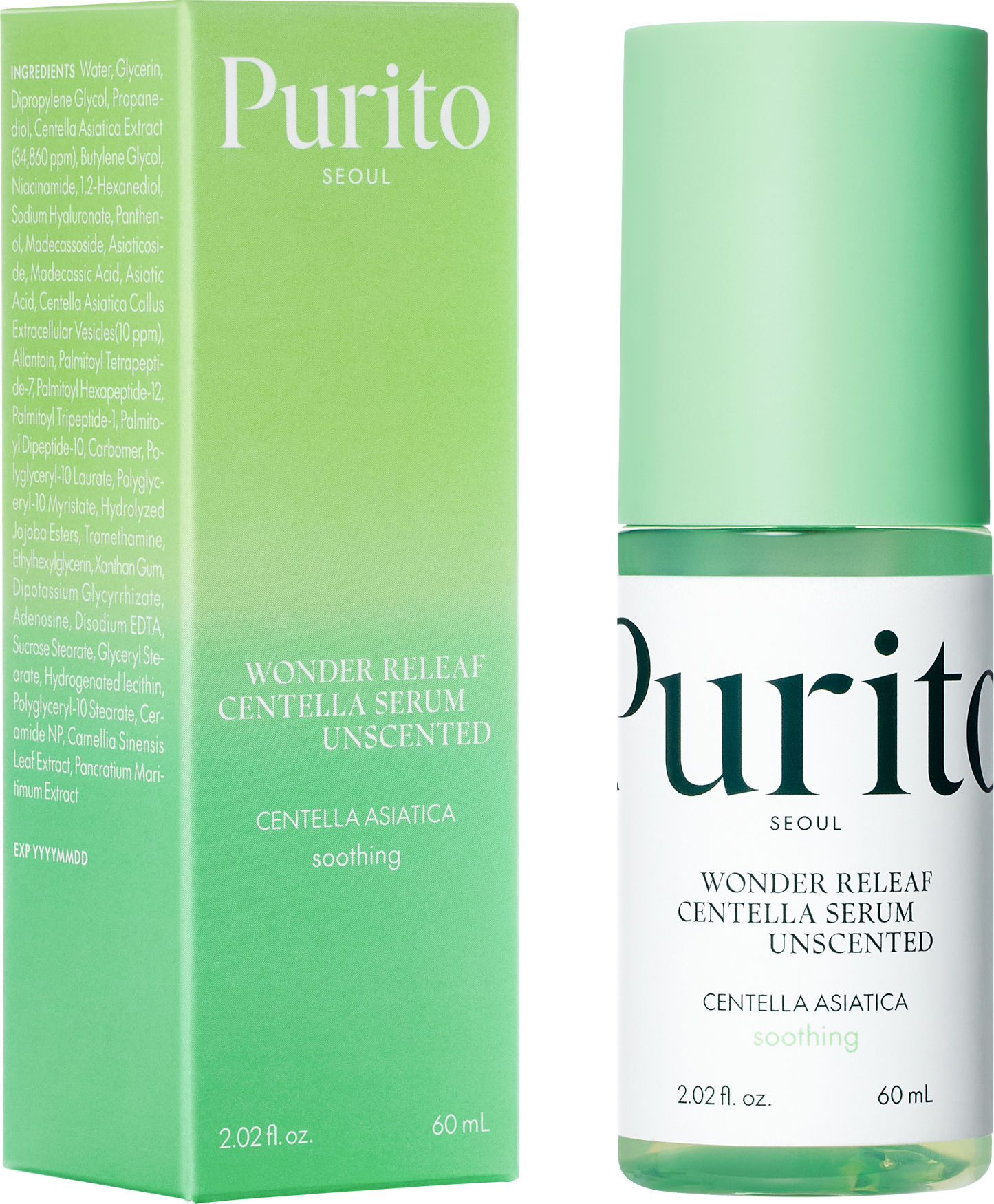 Purito – Wonder Releaf Centella Serum Unscented 60 ml